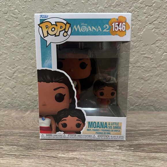 Funko POP! Disney Moana 2 - Moana & Little Sis Simea Figure #1546 - Picture 2 of 7